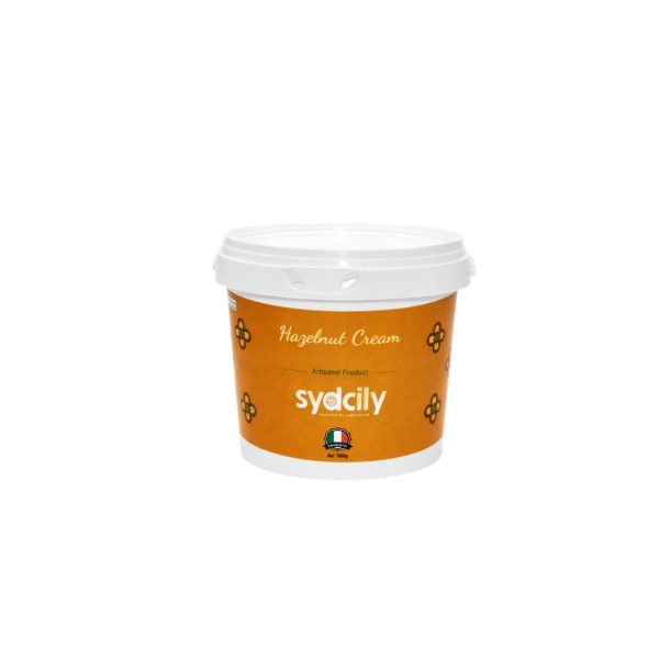 Sicilian Hazelnut Cream Spread 1000g bucket– smooth hazelnut cream by Sydcily