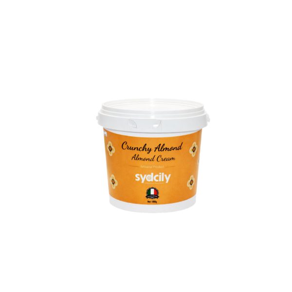 Crunchy Almond Cream Spread 1kg Bucket Sydcily