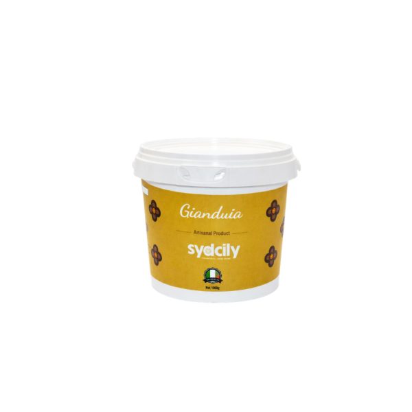 Gianduia Cream Spread 1 Kg Bucket by Sydcily