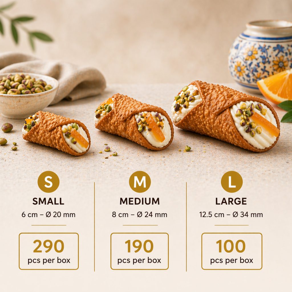 Cannoli Shells - Sydcily