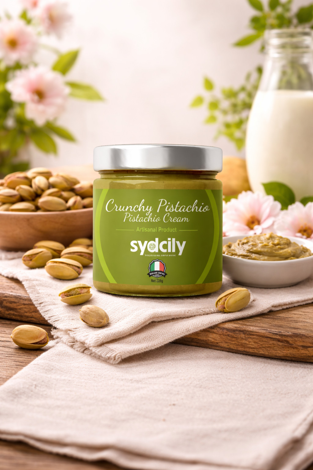 crunchy pistachio cream spread by Sydcily