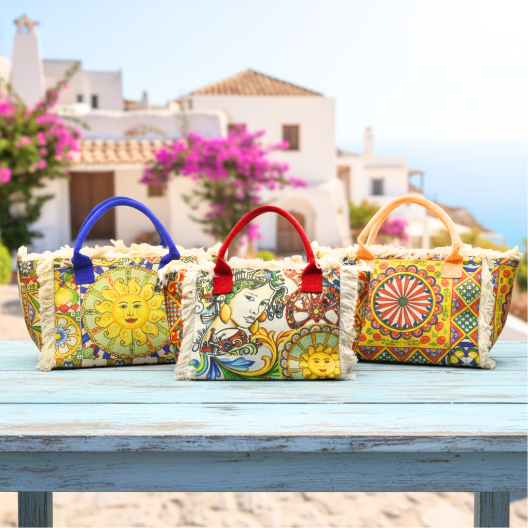 Sicilian art inspired bag collection 2025