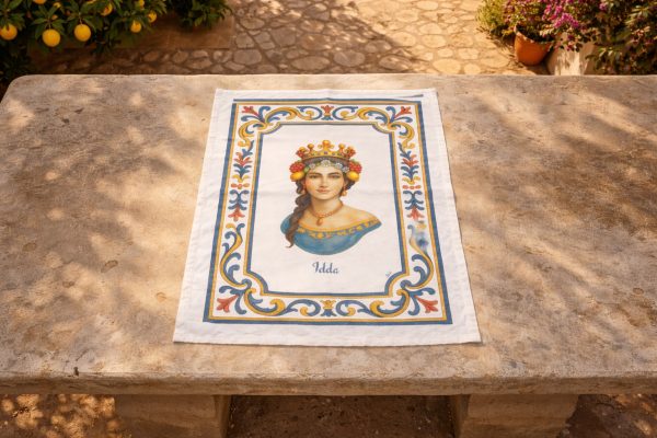 Inspired by Sicilian femininity and Mediterranean elegance, the Idda design celebrates warmth, beauty, and timeless artisanal storytelling.