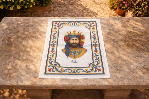 Inspired by the strength and heritage of Sicilian tradition, the Iddu design brings bold Mediterranean character into everyday living.