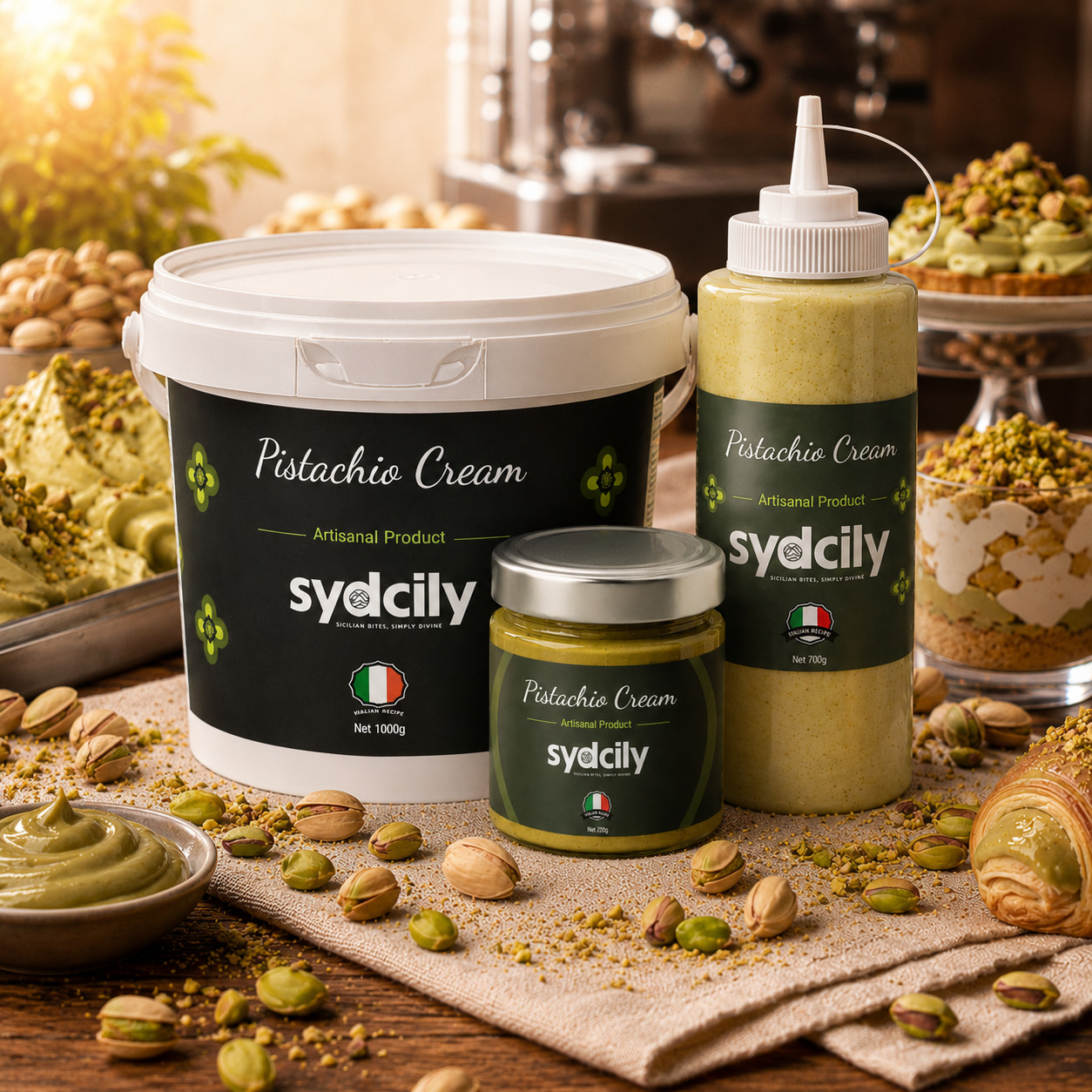 SYDCILY PISTACHIO SPREAD RANGE