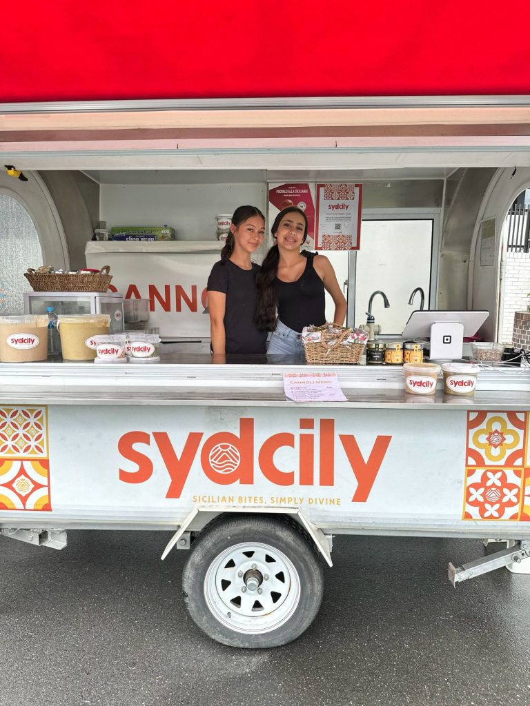 sYDCILY TEAM, WITH aNNALIA gATTO, cHEF pAOLO`S DAUGHTER